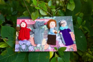 4 Finger Puppet Set Red Riding Hood
