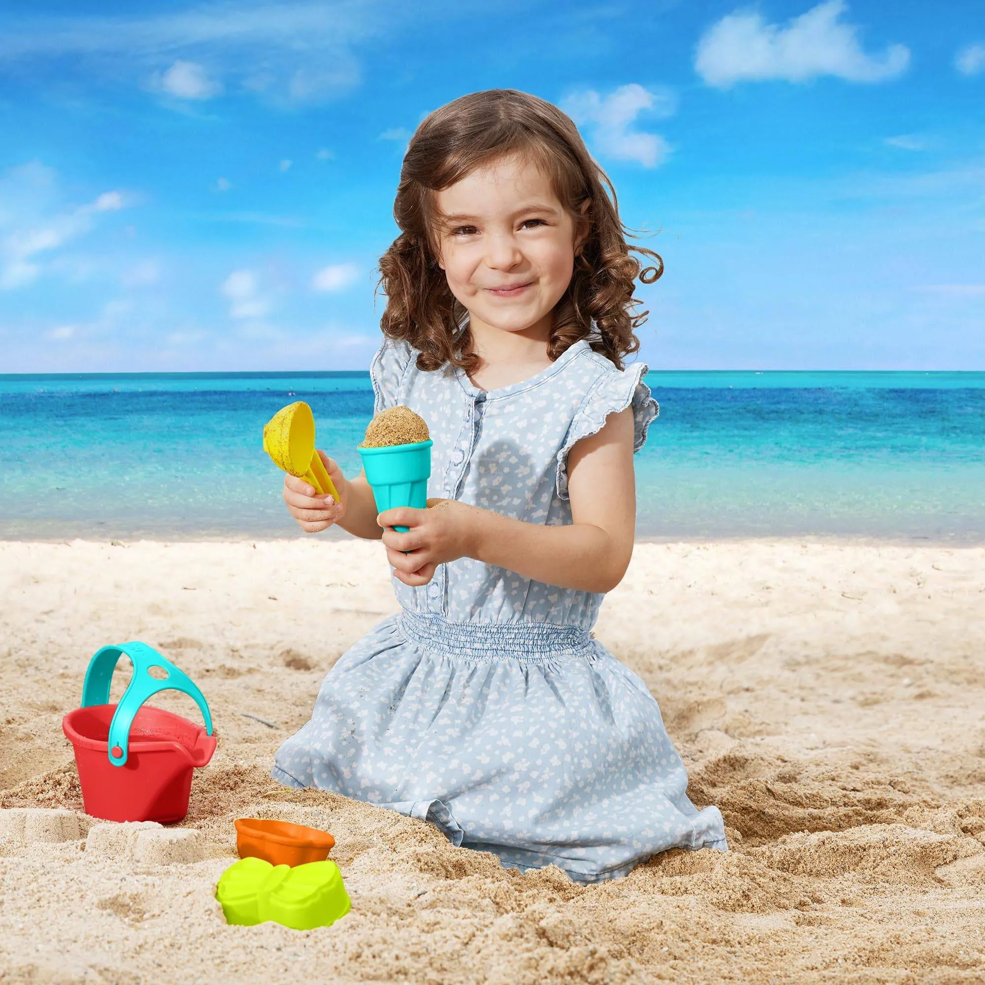 5 Piece Creative Sand Toys Set