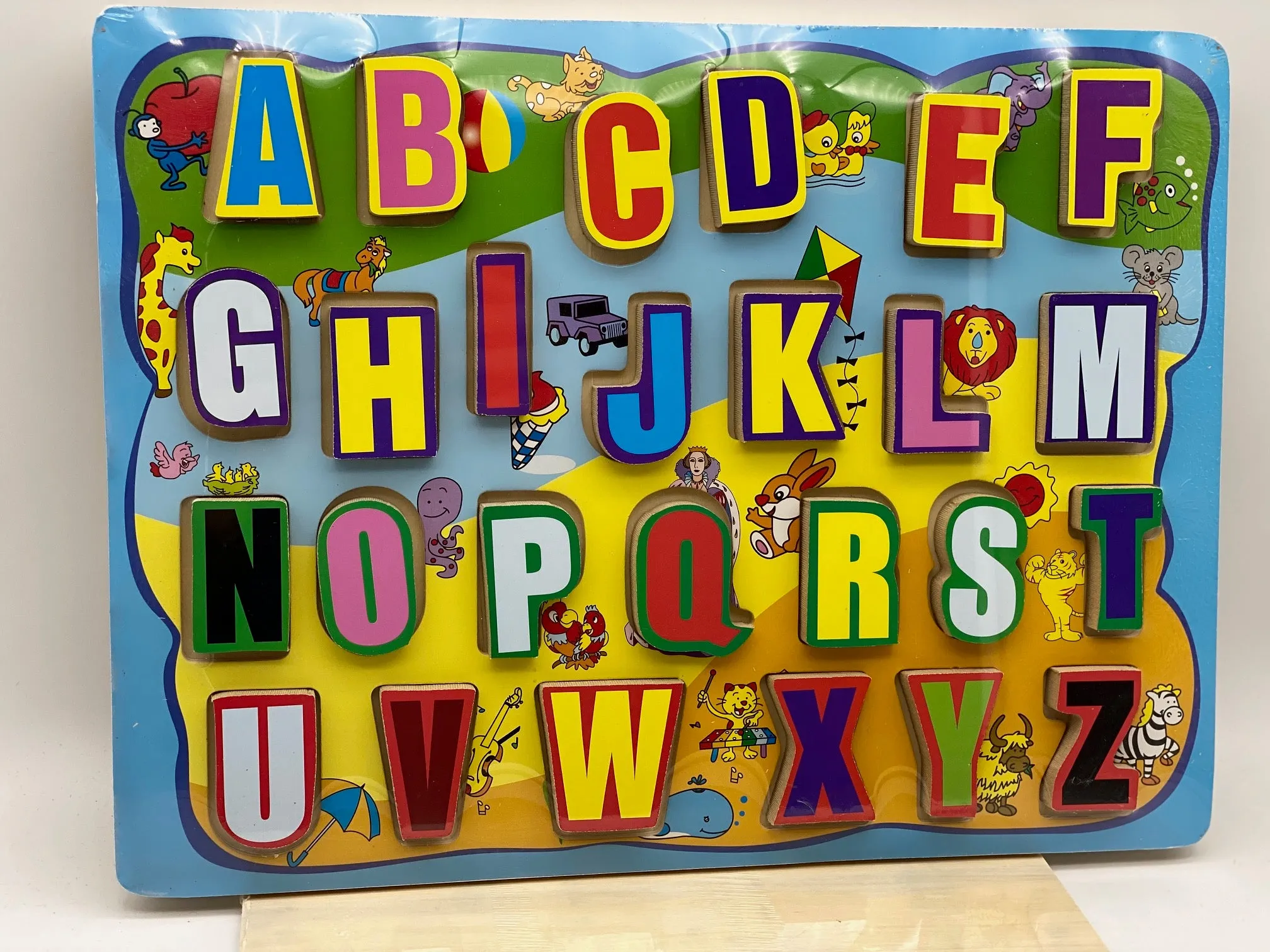 Alphabet puzzle-large size colourful way to learn fast