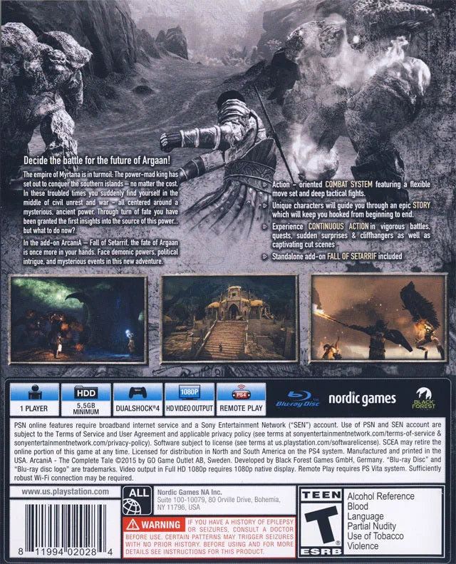 Arcania: The Complete Tale - (PS4) PlayStation 4