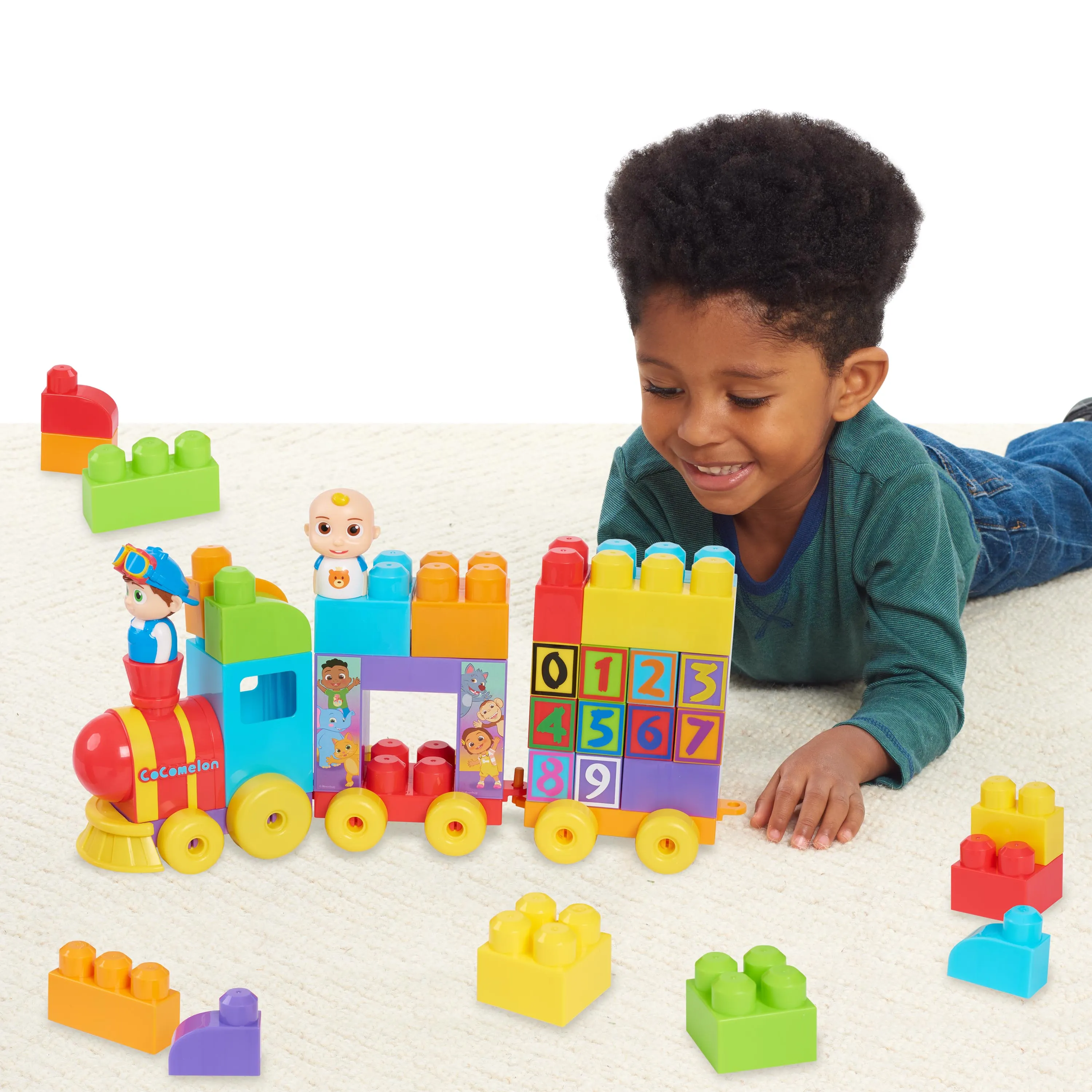Cocomelon 40 Piece Stacking Train