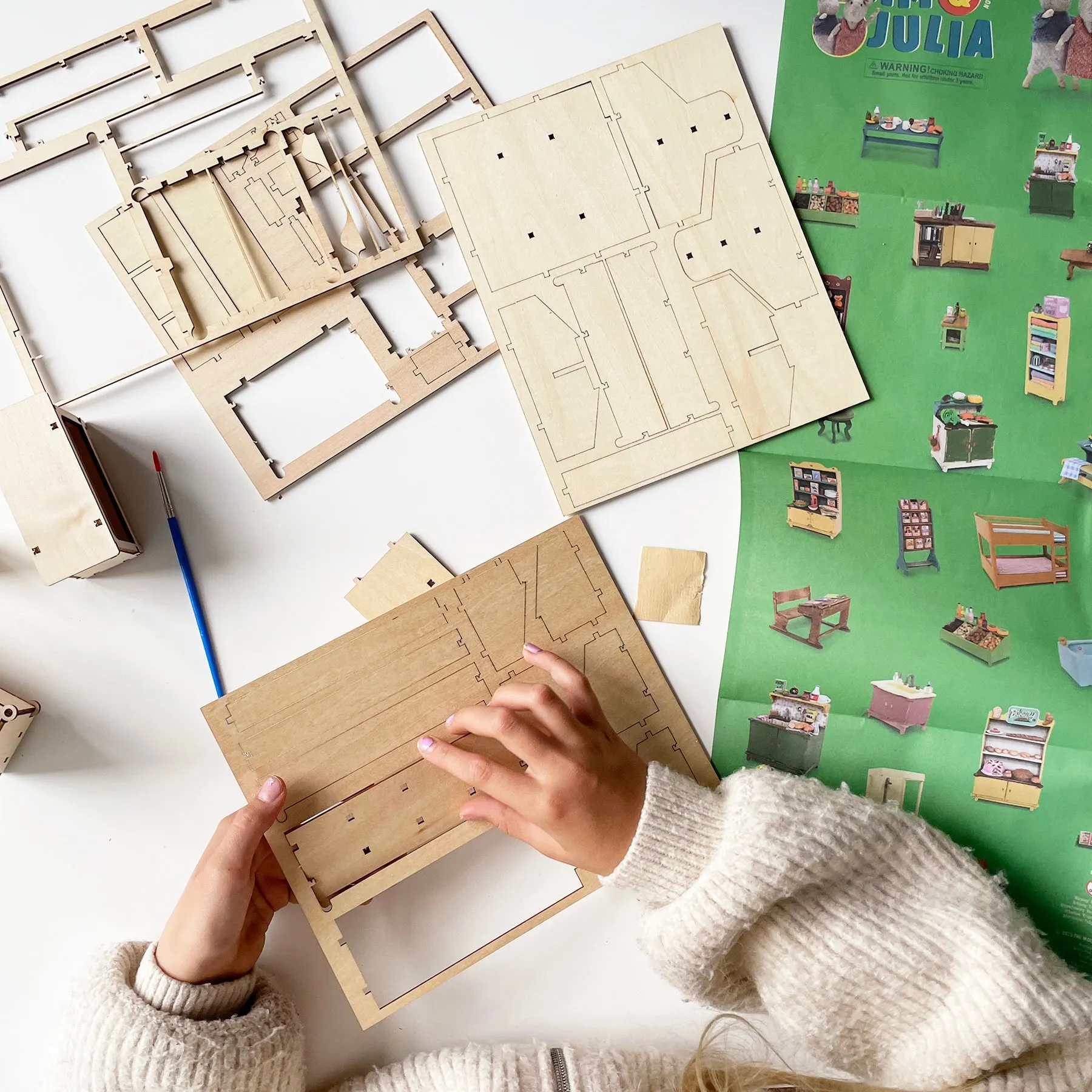 DIY Bathroom Furniture Kit