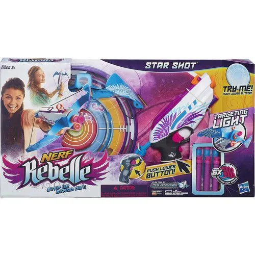 Hasbro Nerf Rebelle Star Shoot Targeting Set