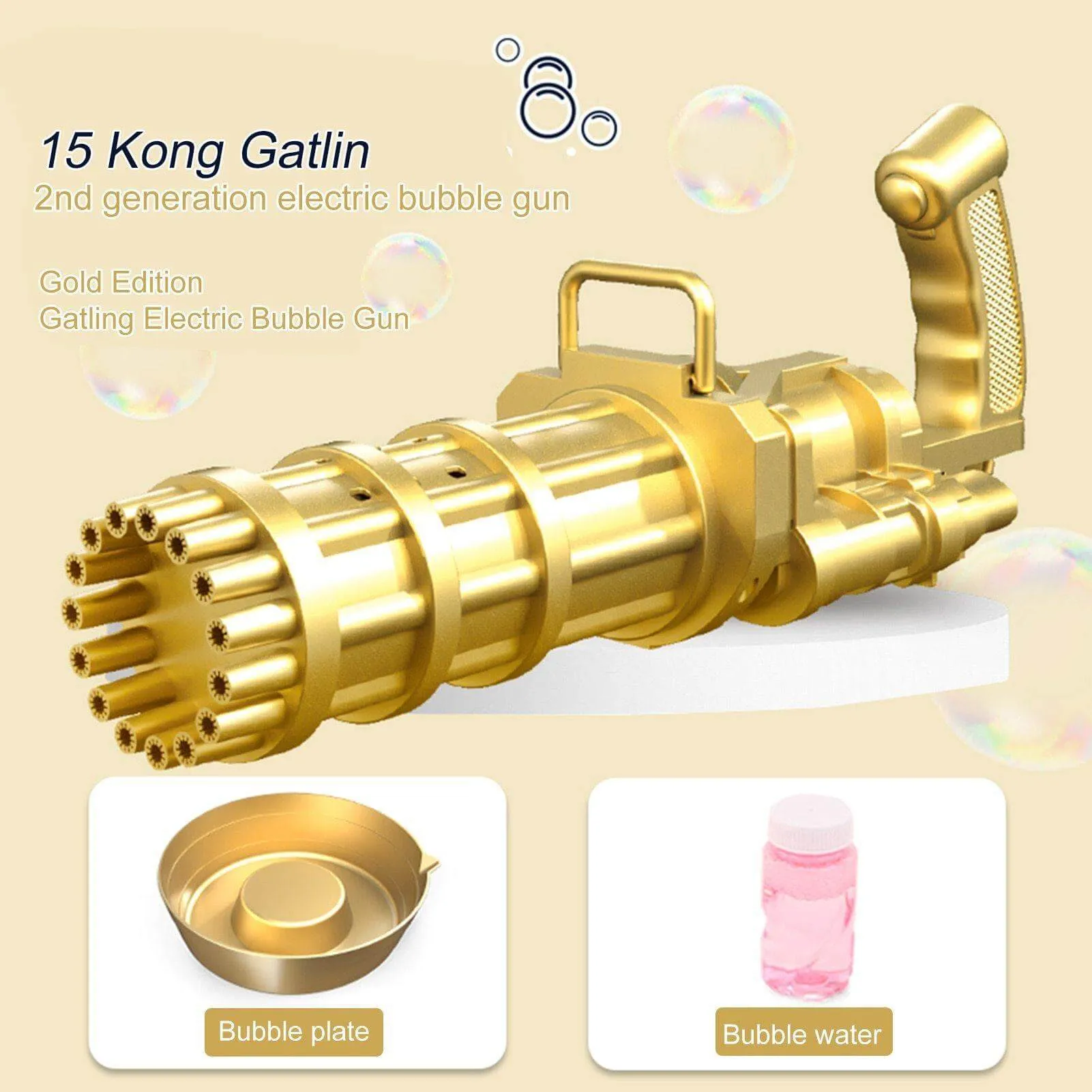 Kids Fun Game Bubble Gun Machine