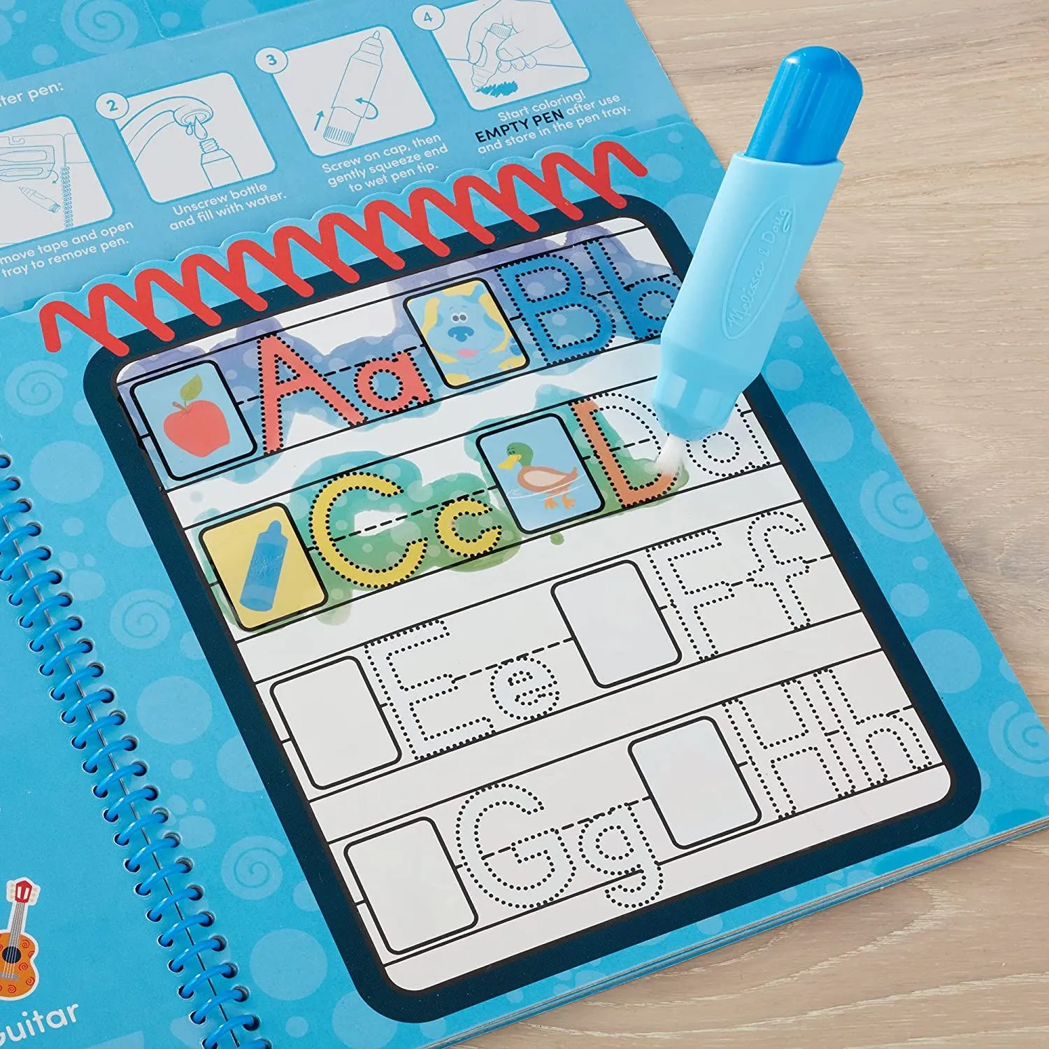 Melissa & Doug Water Wow - Blue's Clues Alphabet