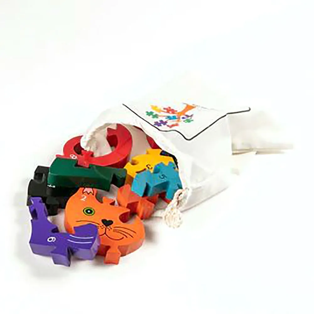 Number Cat Jigsaw Puzzle