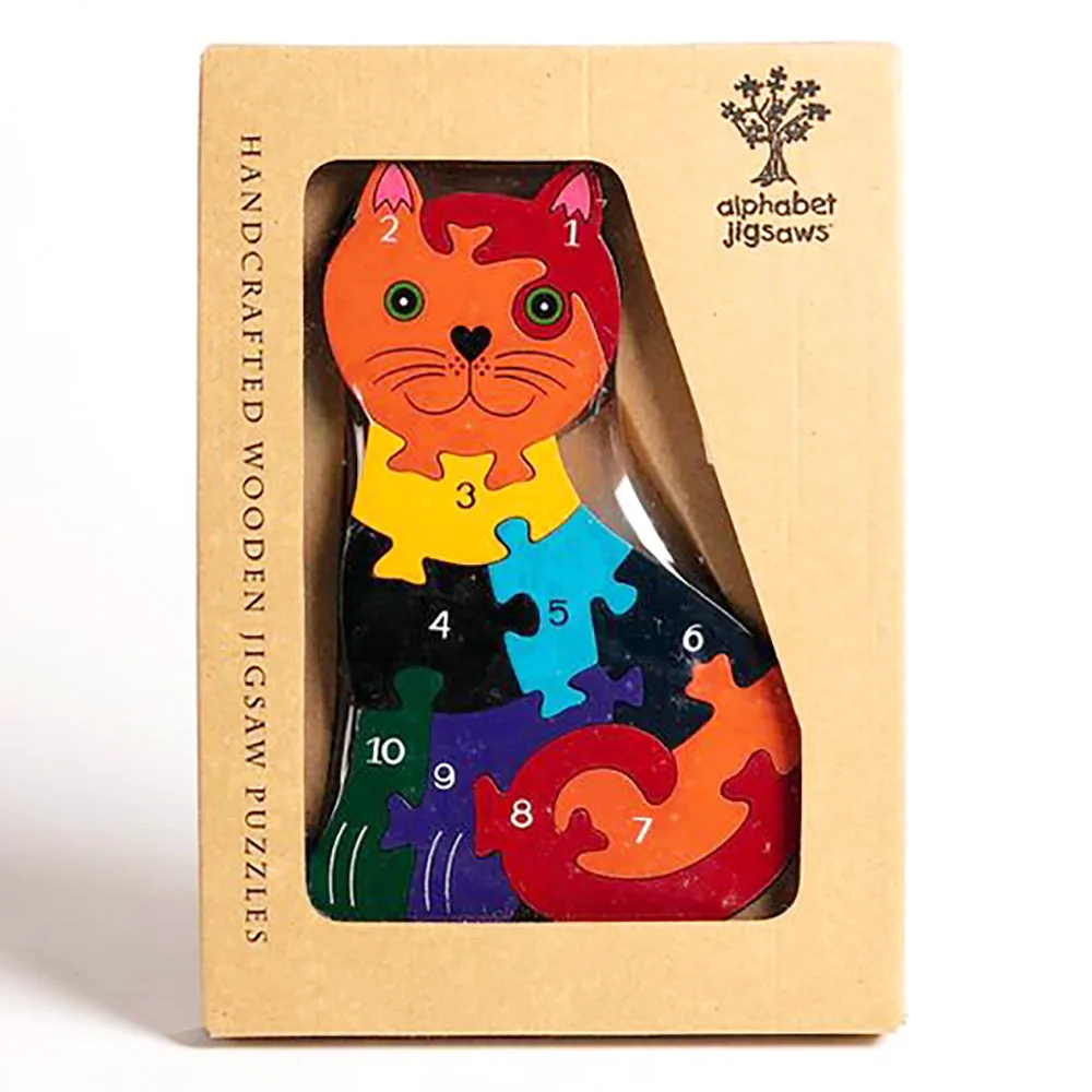Number Cat Jigsaw Puzzle