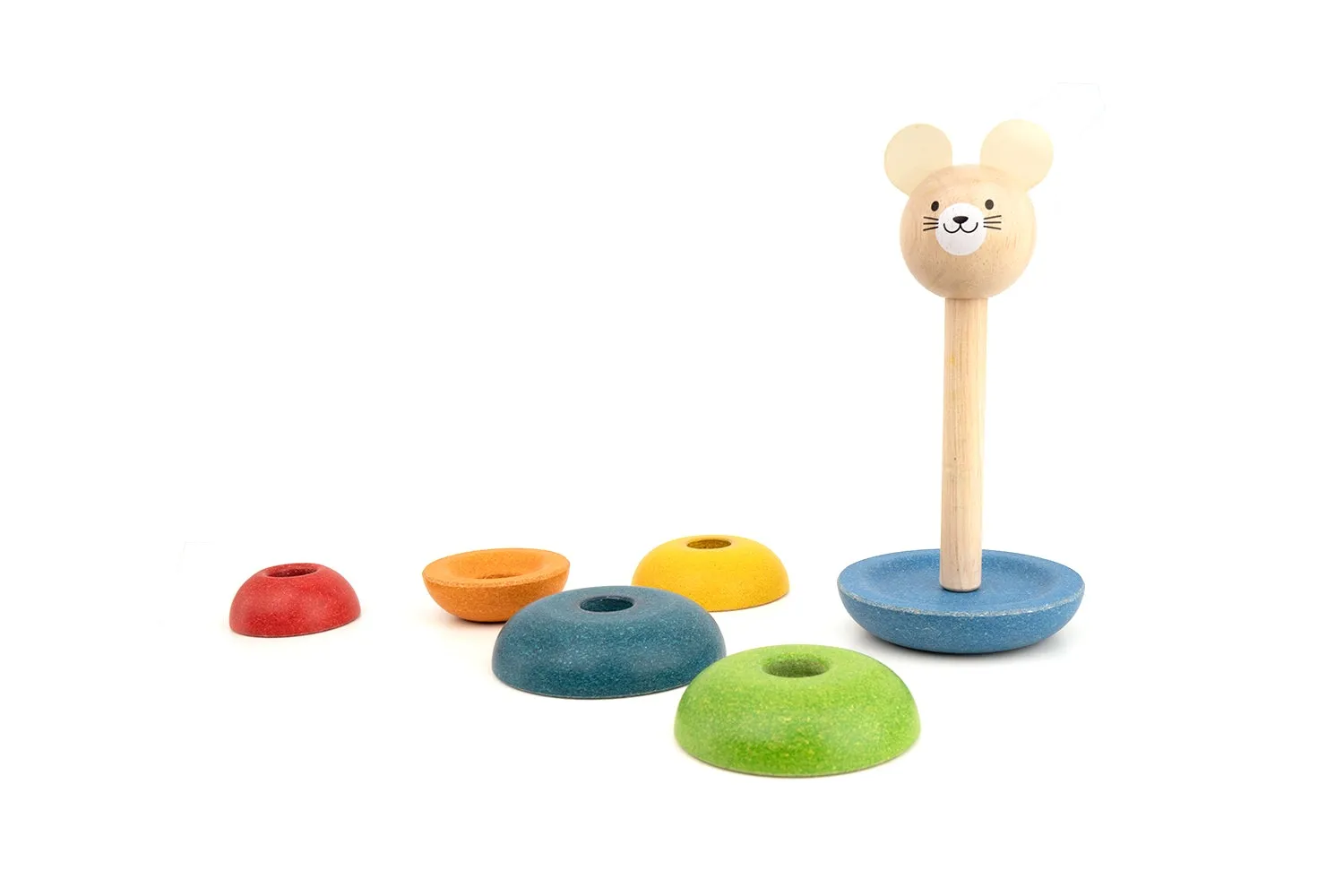 Stacking Ring - Natural Organic Wooden Baby Toy