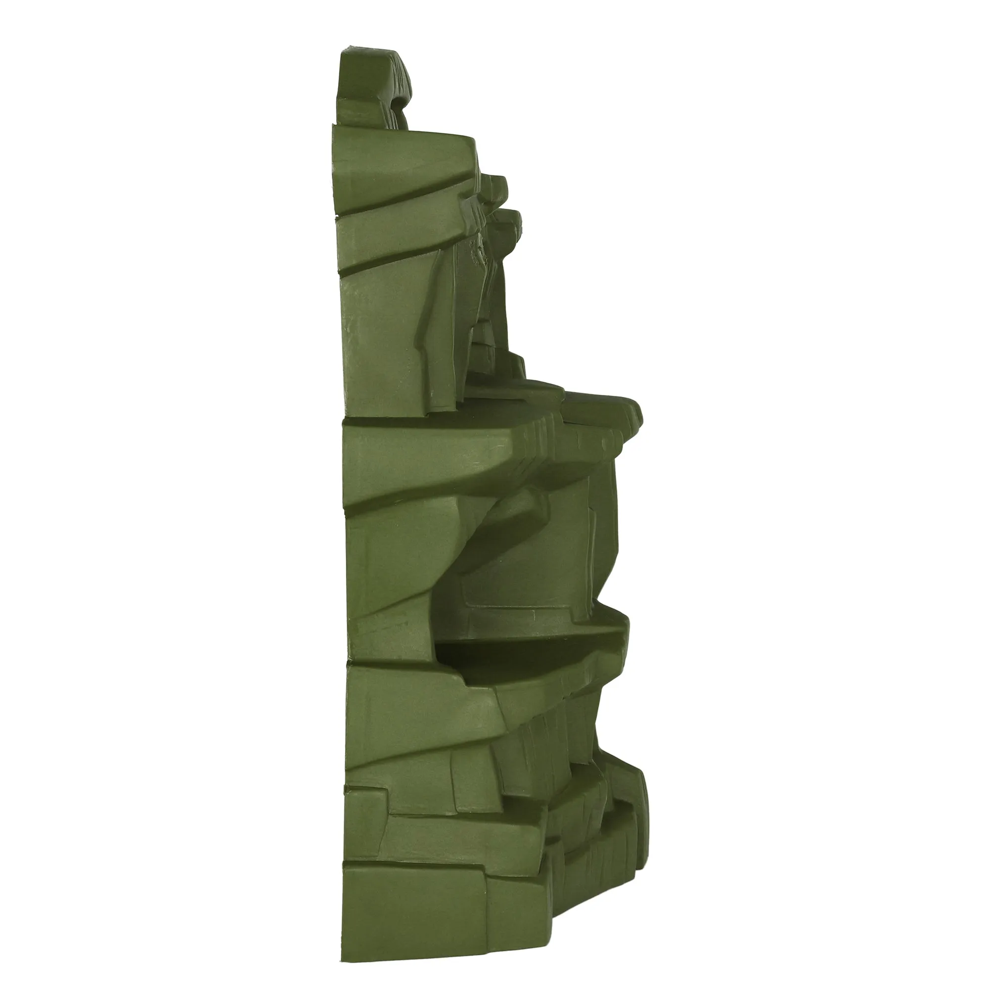 TimMee Battle Mountain Scenery - OD Green Figure Display & Play Terrain US Made