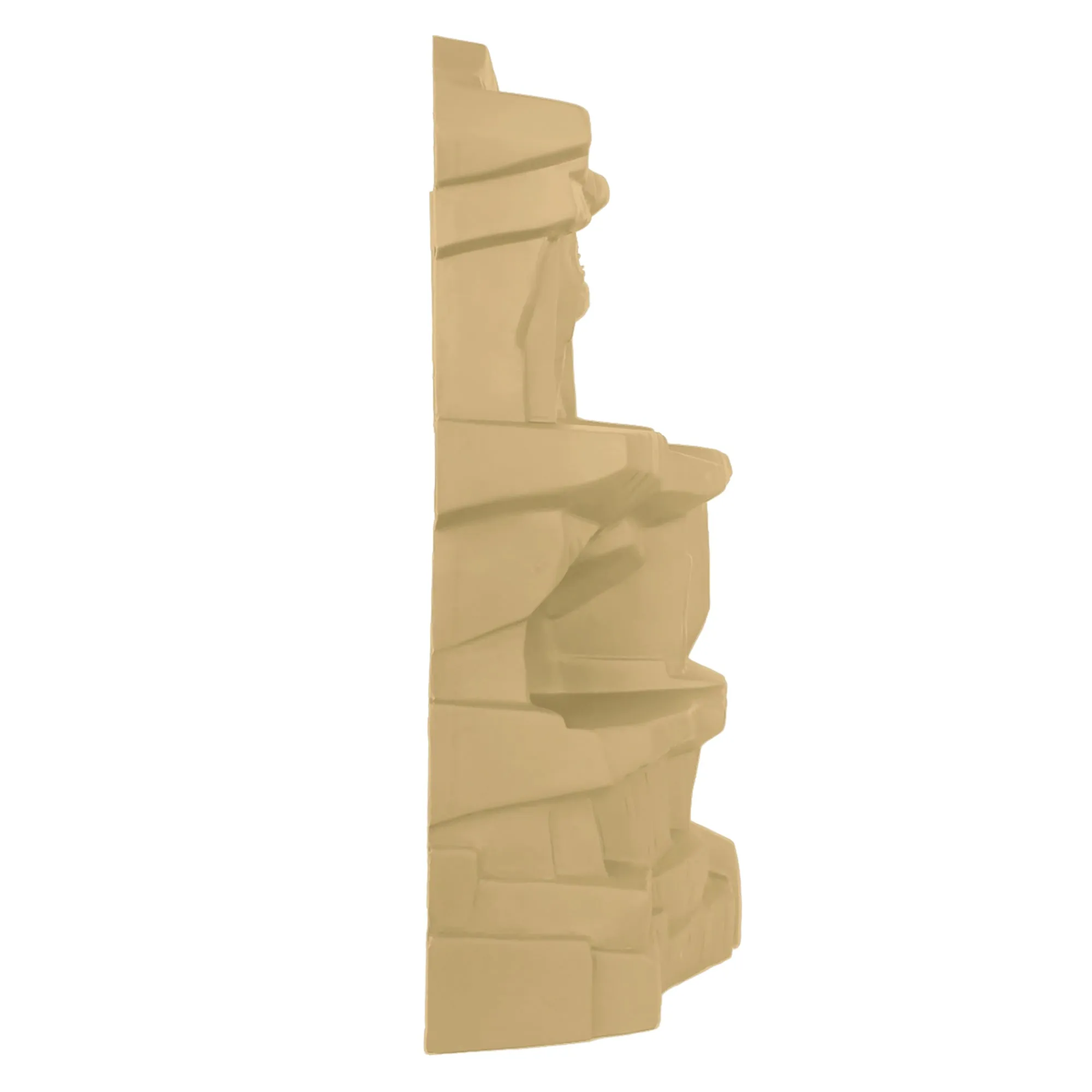 TimMee Battle Mountain Scenery - Tan Figure Display & Play Terrain US Made